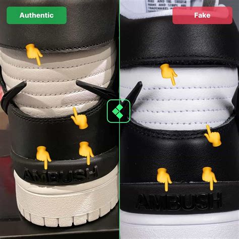 nike dunk ambush replica